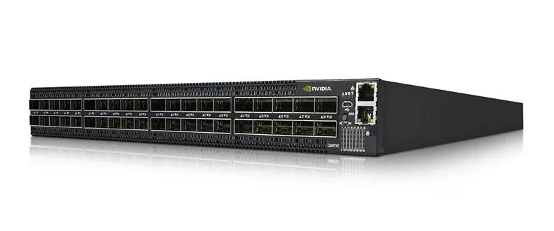 Rendimiento de red mejorado Mellanox Mqm8790-HS2r Quantum Hdr Infiniband Switch 40 puertos Qsfp56 Nvidia 0