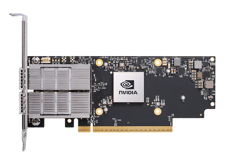 Nvidia Connectx-7 Adaptador MCX75310aas-Neat (900-9X766-003N-SQ0) Puerto único Osfp Infiniband: Ndr 400GB/S (velocidad predeterminada) Ethernet: 400gbe 0