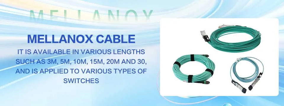 Cable de fibra óptica multimodo Nvidia Mfp7e10-Nxxx Mfp7e10-N030 (980-9I557-00N030) MMF, MPO12 APC a MPO12 APC, 30m 1