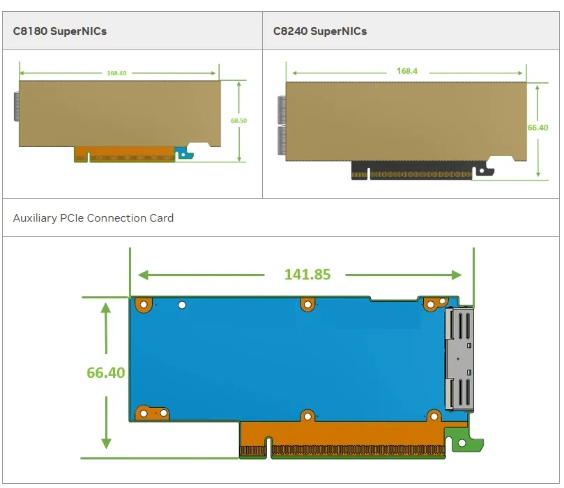 Adaptador Nvidia Connectx-8 C8180 (900-9X81E-00EX-DT0) Osfp de una sola jaula Infiniband: 800gbs Xdr Ib 0