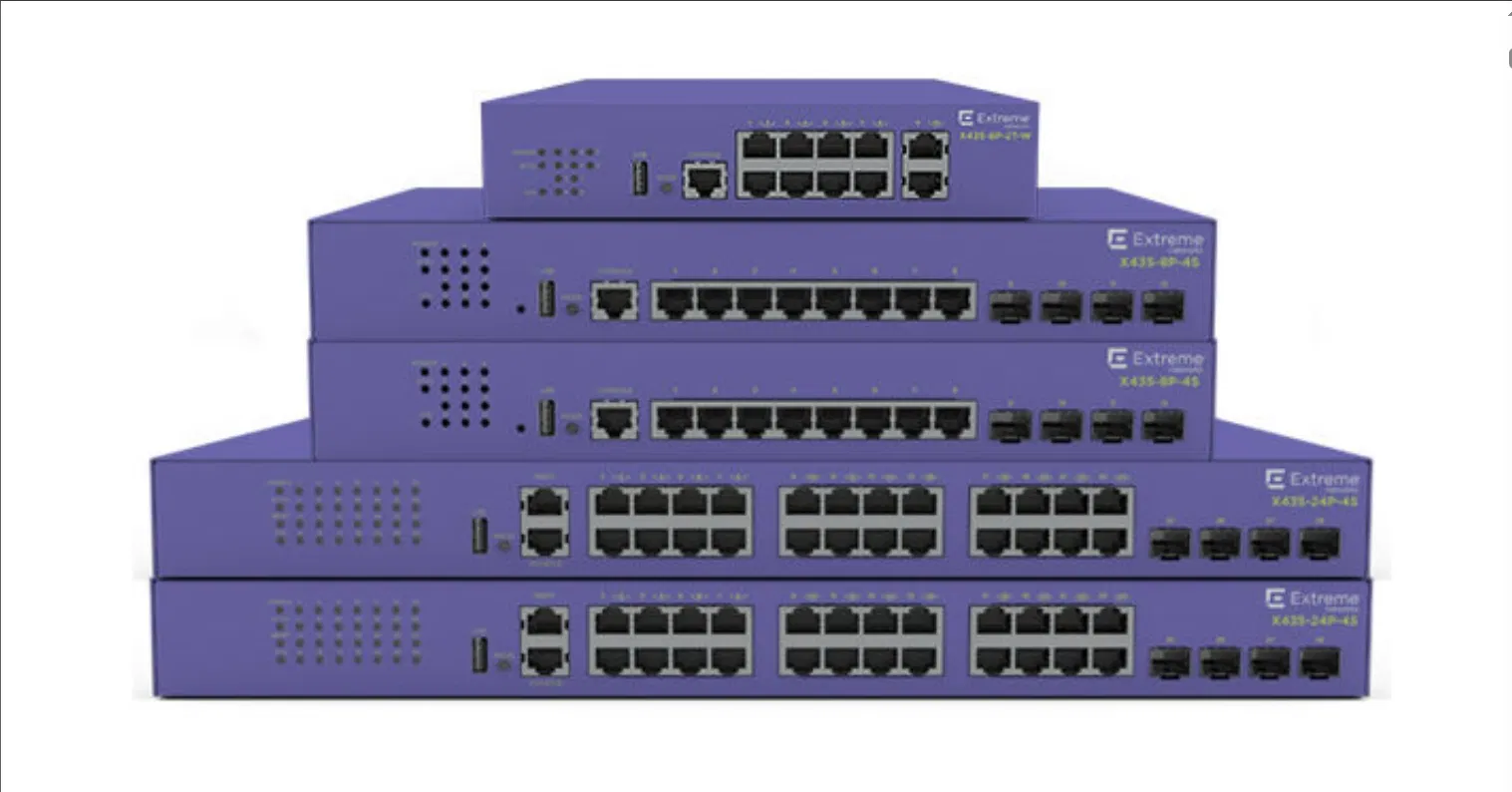 Interruptor de red Mellanox de alto rendimiento Extremo X435-8p-4s Interruptor de red para conectividad rápida 0