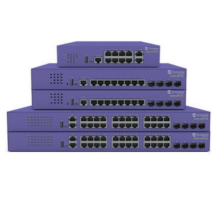 Cumbre extrema X430 24T 24X 1GB 4X 1GB del interruptor de SFP RJ45 AVB