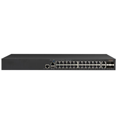 interruptor de red del jaléo de 24P 4X1G ICX7150 10/100/1000Mbps RJ-45 PoE 370W