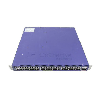 Puertos extremos de la base 48 del puerto de la consola 10GE4 del interruptor X460 PoE+ del RJ45 48x