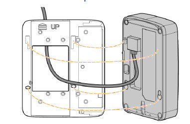 Montaje múltiple R3V58A AP-500H-MNT1 de los puntos de acceso inalámbricos de Aruba del soporte de la pared
