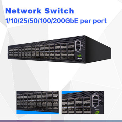 Switch de red Open Mellanox MSN4600-CS2FC de 2U 100GbE con Cumulus Ethernet