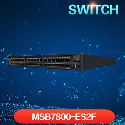 Servidor Mellanox 200gb Switch SB7800 MSB7800-ES2F 36 puertos