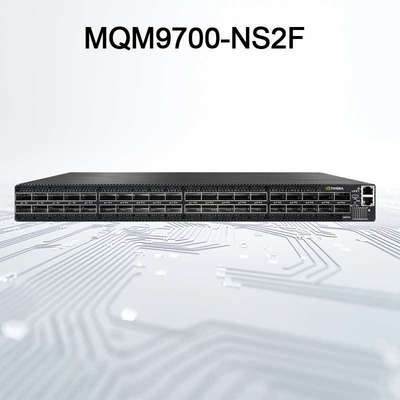 MQM9790-NS2F Mellanox Switch de red P2C Flujo de aire 64 puerto NDR 32 puerto OSFP no administrado