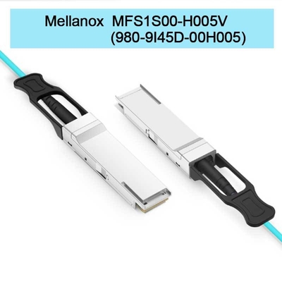 MFS1S00-H005V(980-9I45D-00H005) Cable Óptico Activo AOC Hasta 200Gb/S IB HDR QSFP56 5m