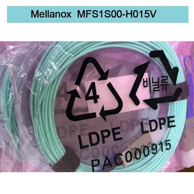 Conexiones eficientes rápidas 100GbE 25GbE de Data Center del cable de la fibra del cable MFS1S00-H015V AOC de Mellanox AOC DAC