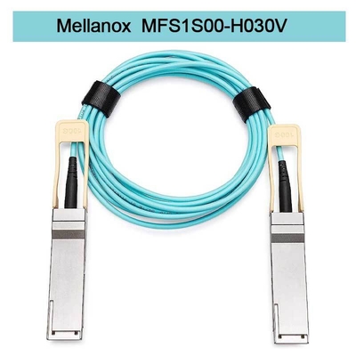 MFS1S00-H030V ((980-9I440-00H030) Aoc Cable de red IB HDR Hasta 200Gb/S QSFP56 30m 200GBase-AOC QSFP56 A QSFP56