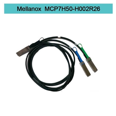 Cable 200Gb/S de MCP7H50-H002R26 Mellanox Infiniband a 2x100Gb/S los 2.0m