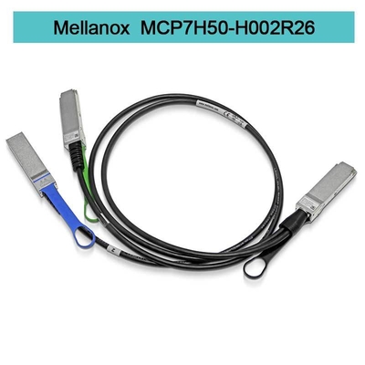 Cable 200Gb/S de MCP7H50-H002R26 Mellanox Infiniband a 2x100Gb/S los 2.0m