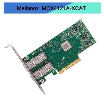 Tarjeta de red del EN Mellanox de MCX4121A-XCAT ConnectX-4 Lx 10GbE SFP28 portuario dual PCIe3.0 X8