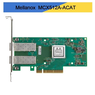 MCX512A-ACAT Mellanox ConnectX-5 EN Tarjeta de interfaz de red 10/25GbE con doble puerto SFP28