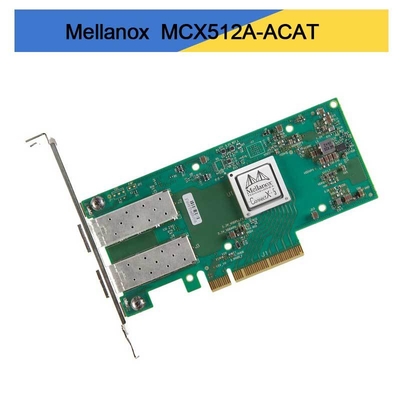 MCX512A-ACAT Mellanox ConnectX-5 EN Tarjeta de interfaz de red 10/25GbE con doble puerto SFP28