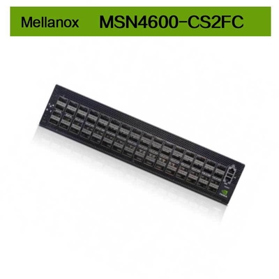 Switch de red Open Mellanox MSN4600-CS2FC de 2U 100GbE con Cumulus Ethernet