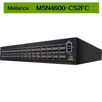 Switch de red Open Mellanox MSN4600-CS2FC de 2U 100GbE con Cumulus Ethernet