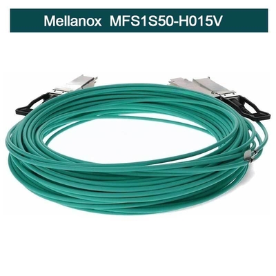 Cable InfiniBand QSFP+ de cobre activo de MFS1S50-H015V Mellanox AOC a la asamblea de cable de SFP+