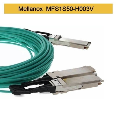 MFS1S50-H003V Cable Aoc 200GbE a 2x100GbE QSFP56 a 2xQSFP56 MMF Cable AOC Mellanox