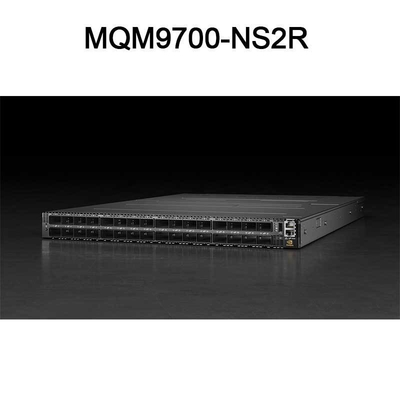 Interruptor Infiniband Ndr Max Speed 400gbps Mqm9700-Ns2r 920-9B210-00RN-0M2 Perfecto para las necesidades del cliente por Nvidia Qm9700 1u