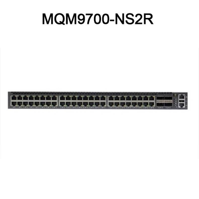 Interruptor Infiniband Ndr Max Speed 400gbps Mqm9700-Ns2r 920-9B210-00RN-0M2 Perfecto para las necesidades del cliente por Nvidia Qm9700 1u