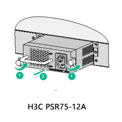 Fuente de alimentación conmutada PSR75-12A versátil para dispositivos electrónicos PSR75-12A Caja de cartón