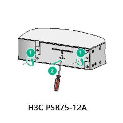 Fuente de alimentación conmutada PSR75-12A versátil para dispositivos electrónicos PSR75-12A Caja de cartón