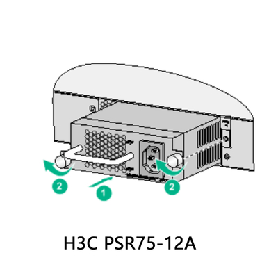 Fonte de alimentación de conmutación versátil para dispositivos electrónicos PSR75-12A