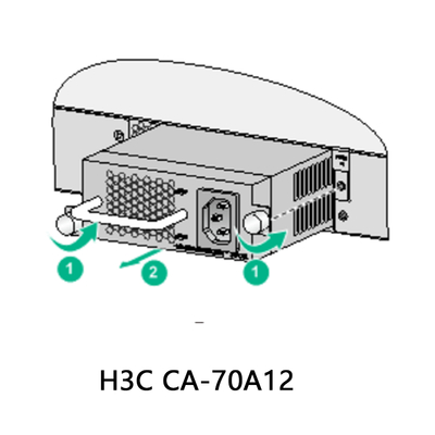 H3c Ca-70A12 Fuente de alimentación de CC de alto rendimiento para dispositivos, caja de cartón 2.5A