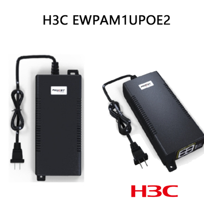 H3c Ewpam1upoe2 60 puertos 55W-1V-1.1A-DC Adaptador de energía de red > 200Mbps Cartón