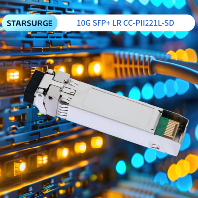 Módulo transceptor óptico SFP+ de 10GB/S 10km Cc-Pii221L-Xdfeatures