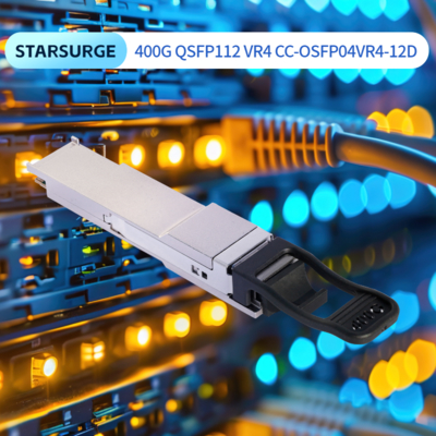 Transceptor Qsfp 112 Vr4 Inphy de 400g para redes de alto rendimiento