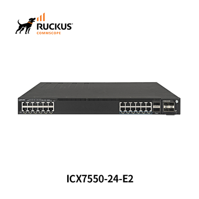 Switch Ruckus Icx7550-24-E2 avanzado con 24 puertos para una conectividad perfecta