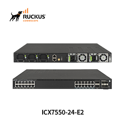 Switch Ruckus Icx7550-24-E2 avanzado con 24 puertos para una conectividad perfecta
