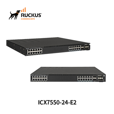 Switch Ruckus Icx7550-24-E2 avanzado con 24 puertos para una conectividad perfecta