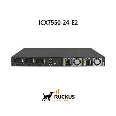 Switch Ruckus Icx7550-24-E2 avanzado con 24 puertos para una conectividad perfecta