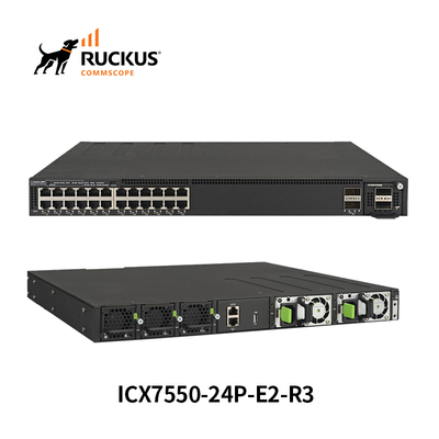 Network Management Switch Ruckus Icx7550-24p High-Performance Enterprise Switch