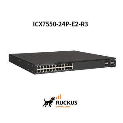 Network Management Switch Ruckus Icx7550-24p High-Performance Enterprise Switch
