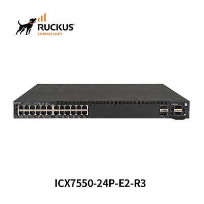 Network Management Switch Ruckus Icx7550-24p High-Performance Enterprise Switch