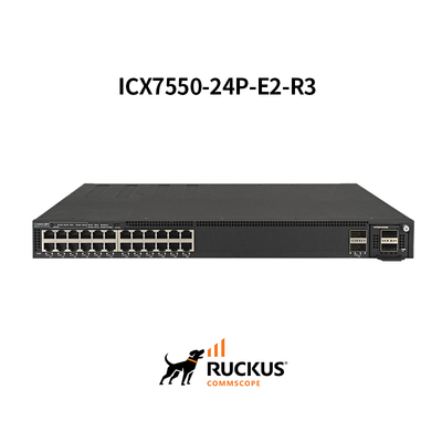 Network Management Switch Icx7550-24p Advanced Ruckus Switch