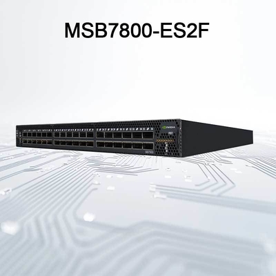Mellanox MSB7800-ES2F InfiniBand EDR 100Gb/S Switch System 36 Puertos QSFP28 1U