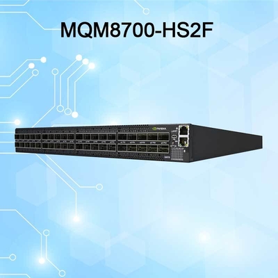 920-9b110-00rh-0m0 Mellanox Mqm8700-HS2r Quantum Hdr Infiniband Switch 40 Puertos Qsfp56 Velocidad de transmisión 10/100/1000Mbps