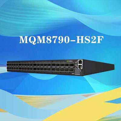 Puerto del interruptor de red de MQM8790-HS2F Mellanox 40 no que bloquea HDR manejado 200Gb/S
