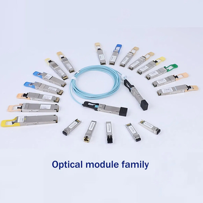 200G QSFP56 SR4 CDR módulo de transceptor óptico 100m en Om4 / 70m en Om3 Fibra de alto rendimiento de interconexión de computación para centros de datos