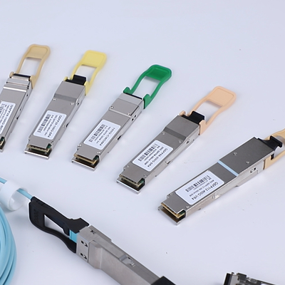 200G QSFP56 SR4 CDR módulo de transceptor óptico 100m en Om4 / 70m en Om3 Fibra de alto rendimiento de interconexión de computación para centros de datos