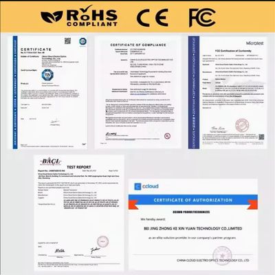 Modulo de transceptor óptico de alta velocidad multimodo de fibra 400G OSFP VR4