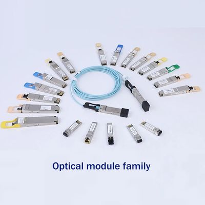 Modulo de transceptor óptico de alta velocidad multimodo de fibra 400G OSFP VR4