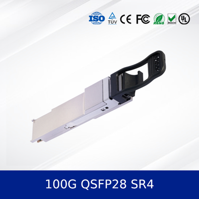 Módulo transceptor óptico QSFP-28 100GBASE-SR4 QSFP-100G-SR4 850nm 100m DOM MPO-12 MMF