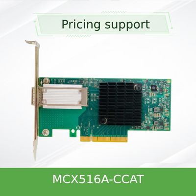 CX516A ConnectX-5 100GbE MCX516A-CCAT Adaptador PCI-E de doble puerto QSFP28